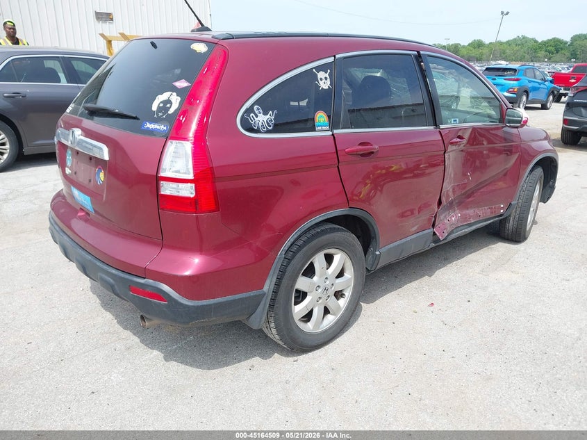 2007 Honda Cr-v VIN JHLRE387X7C013278 IAAI salvage auction — ROLLOVER, Salvage (Illinois), sold $700 on 2026-07-07 (photo 4)