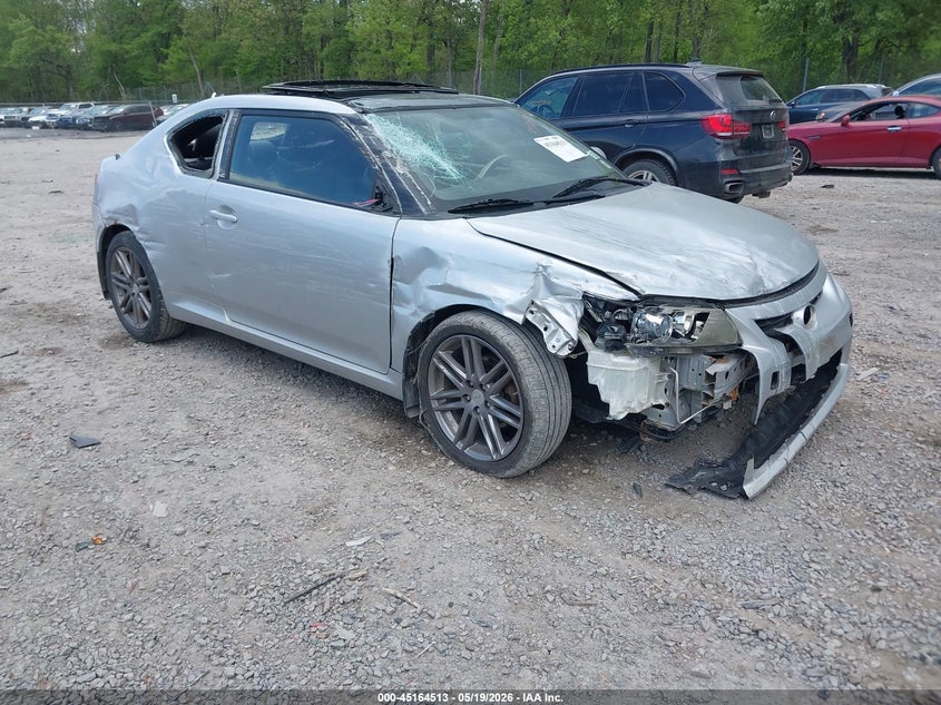 2011 Scion Tc VIN JTKJF5C75B3003690 IAAI salvage auction — ALL OVER, Mv-907A (New York), sold $375 on 2026-07-14 (photo 1)