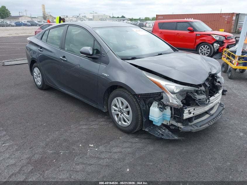 2016 Toyota Prius VIN JTDKBRFU1G3013026 IAAI salvage auction — FRONT END, Salvage (Illinois), sold $1,750 on 2026-07-21 (photo 1)