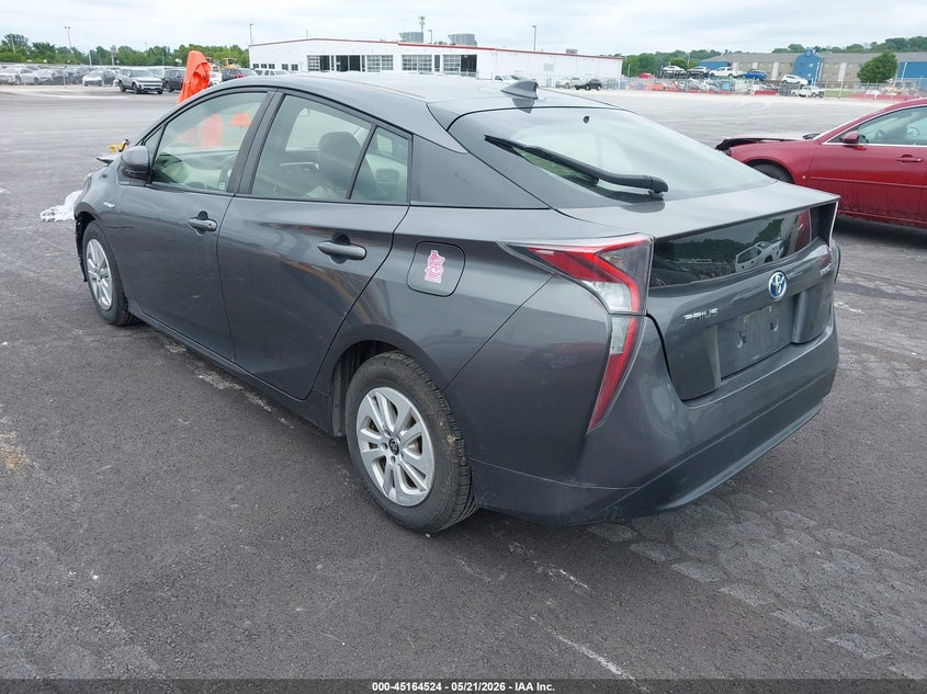 2016 Toyota Prius VIN JTDKBRFU1G3013026 IAAI salvage auction — FRONT END, Salvage (Illinois), sold $1,750 on 2026-07-21 (photo 3)