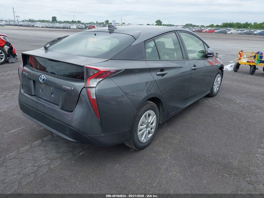 2016 Toyota Prius VIN JTDKBRFU1G3013026 IAAI salvage auction — FRONT END, Salvage (Illinois), sold $1,750 on 2026-07-21 (photo 4)