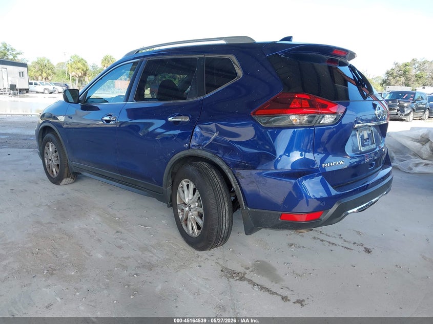 2019 Nissan Rogue VIN JN8AT2MT5KW260443 IAAI salvage auction — REAR END, Salvage Title, sold $2,750 on 2026-07-04 (photo 3)
