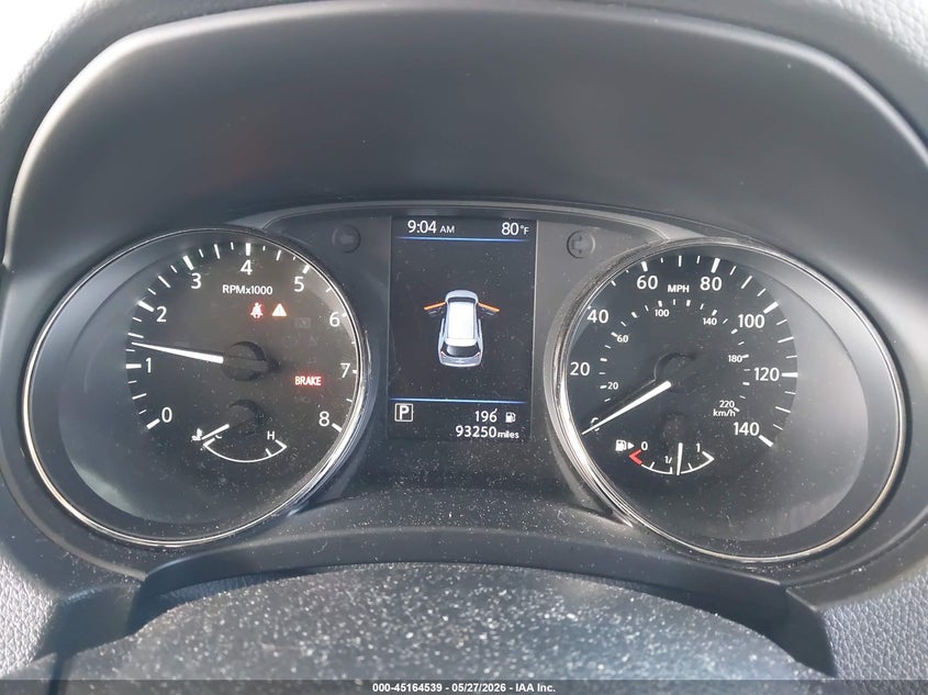2019 Nissan Rogue VIN JN8AT2MT5KW260443 IAAI salvage auction — REAR END, Salvage Title, sold $2,750 on 2026-07-04 (photo 7)