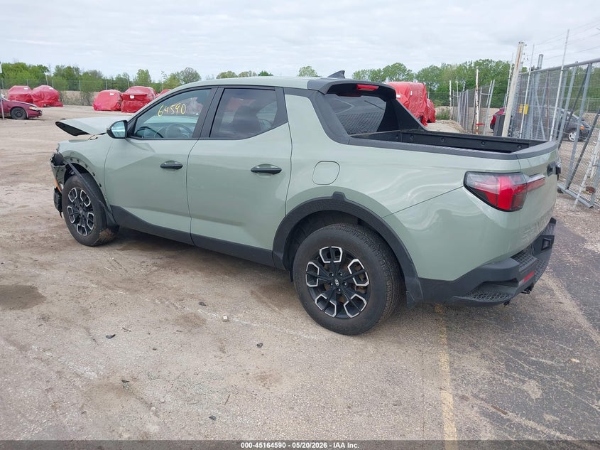 2022 Hyundai Santa cruz VIN 5NTJBDAE8NH038071 IAAI salvage auction — FRONT END, Salvage (Wisconsin), sold $4,800 on 2026-07-09 (photo 3)