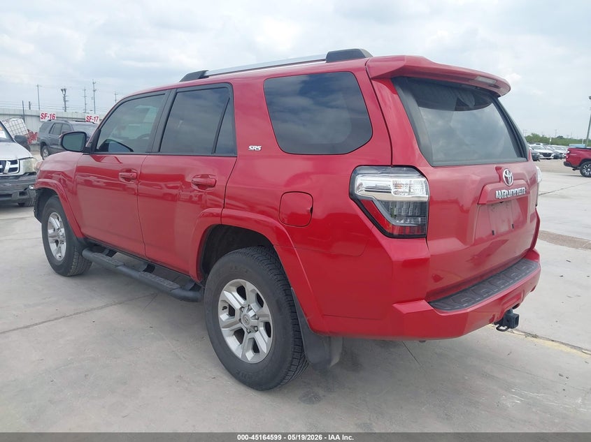 2022 Toyota 4runner VIN JTEEU5JR8N5255327 IAAI salvage auction — FRONT END, Original (Texas), sold $10,100 on 2026-07-29 (photo 3)