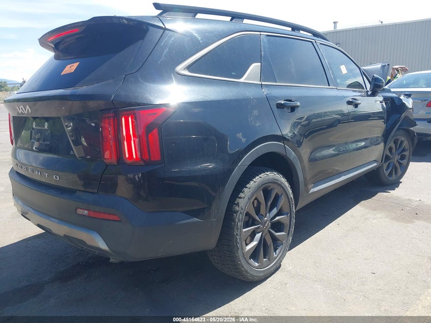 2022 Kia Sorento VIN 5XYRKDLF1NG109030 IAAI salvage auction — FRONT END, Salvage (Wyoming), sold $2,600 on 2026-07-30 (photo 4)
