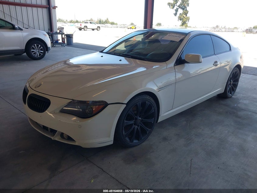 2005 BMW 6 series VIN WBAEH734X5B192686 IAAI salvage auction — NORMAL WEAR, Clear - Dealer Only (California), sold $650 on 2026-07-07 (photo 2)