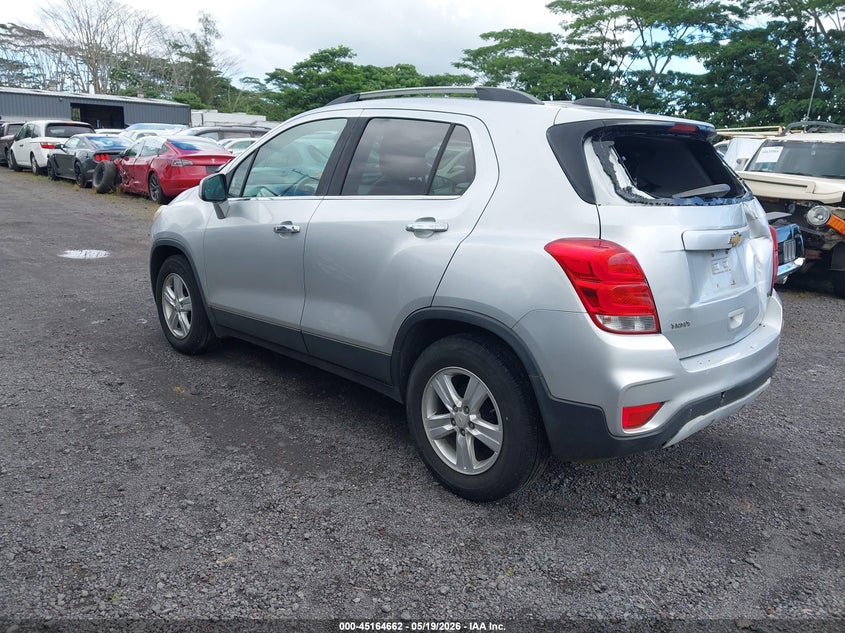 2018 Chevrolet Trax VIN KL7CJLSB3JB577327 IAAI salvage auction — FRONT & REAR, Clear (Hawaii), sold $1,050 on 2026-07-21 (photo 3)