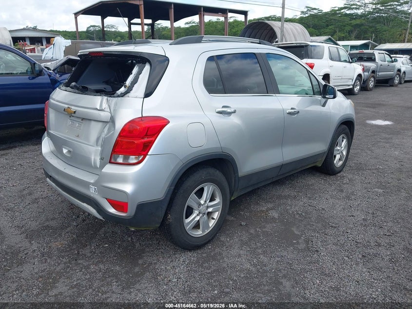 2018 Chevrolet Trax VIN KL7CJLSB3JB577327 IAAI salvage auction — FRONT & REAR, Clear (Hawaii), sold $1,050 on 2026-07-21 (photo 4)