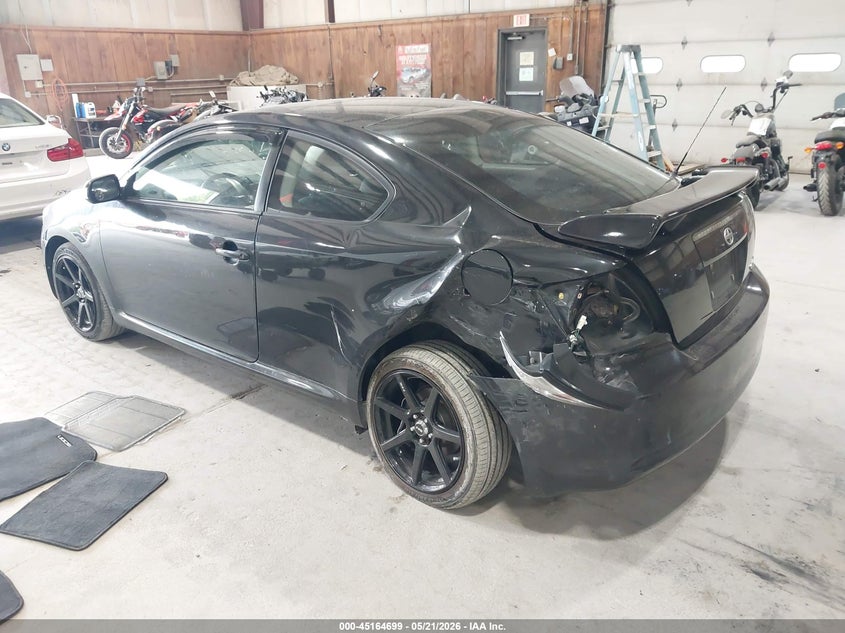 2007 Scion Tc VIN JTKDE177970186264 IAAI salvage auction — LEFT REAR, Mv-907A (New York), sold $500 on 2026-07-08 (photo 3)