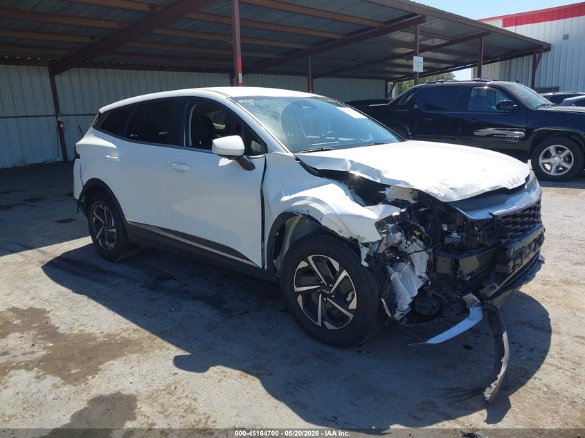 2023 Kia Sportage VIN KNDPUCAG5P7075648 IAAI salvage auction — RIGHT FRONT, Salvage (California), sold $7,400 on 2026-07-24 (photo 1)