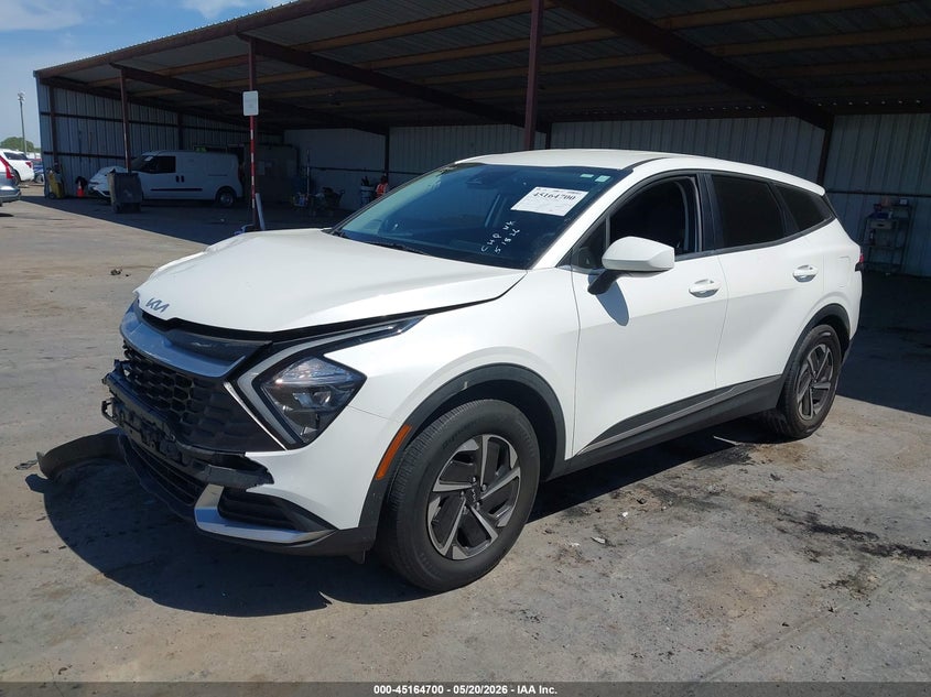 2023 Kia Sportage VIN KNDPUCAG5P7075648 IAAI salvage auction — RIGHT FRONT, Salvage (California), sold $7,400 on 2026-07-24 (photo 2)