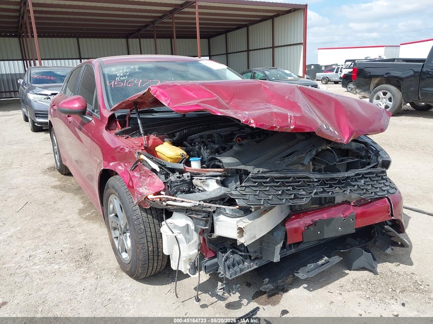 2022 Kia K5 VIN 5XXG14J27NG120256 IAAI salvage auction — FRONT END, Salvage (Texas), sold $1,925 on 2026-07-21 (photo 1)