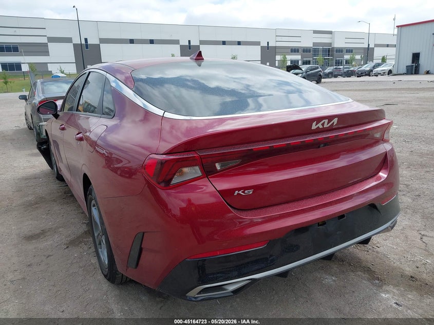 2022 Kia K5 VIN 5XXG14J27NG120256 IAAI salvage auction — FRONT END, Salvage (Texas), sold $1,925 on 2026-07-21 (photo 3)