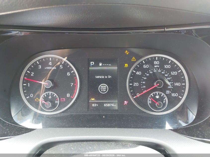 2022 Kia K5 VIN 5XXG14J27NG120256 IAAI salvage auction — FRONT END, Salvage (Texas), sold $1,925 on 2026-07-21 (photo 7)