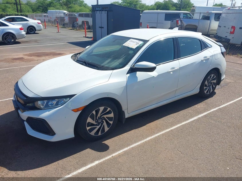 2018 Honda Civic VIN SHHFK7H2XJU410163 IAAI salvage auction — REAR END, Bill Of Sale (Hawaii), sold $725 on 2026-07-21 (photo 2)