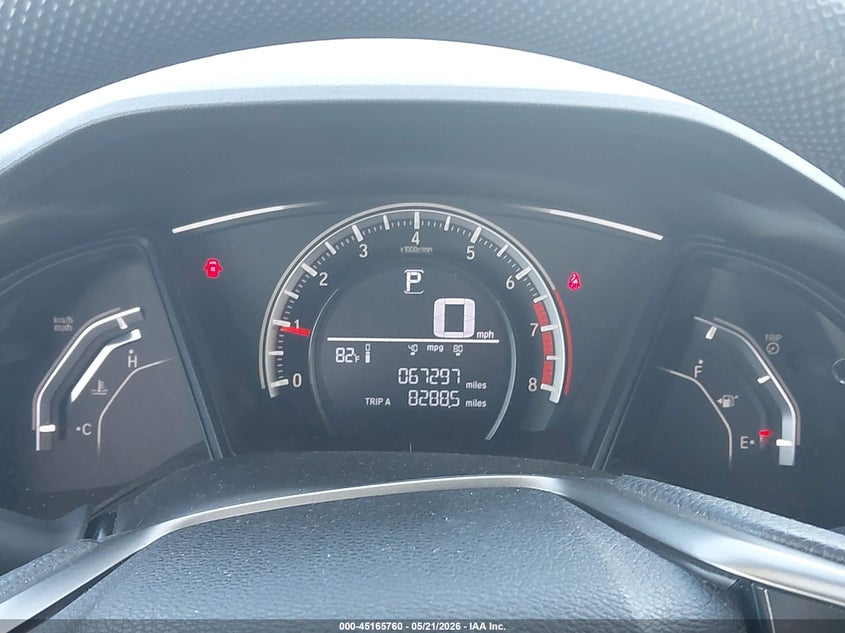 2018 Honda Civic VIN SHHFK7H2XJU410163 IAAI salvage auction — REAR END, Bill Of Sale (Hawaii), sold $725 on 2026-07-21 (photo 7)