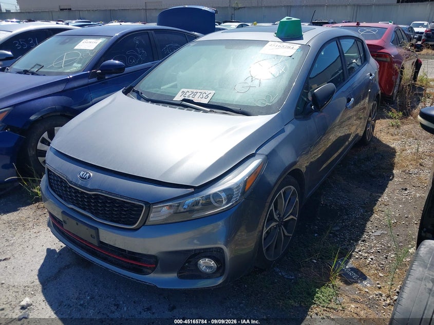 2018 Kia Forte VIN 3KPFN5A31JE231936 IAAI salvage auction — RIGHT FRONT, Salvage Title, sold $1,550 on 2026-09-16 (photo 2)