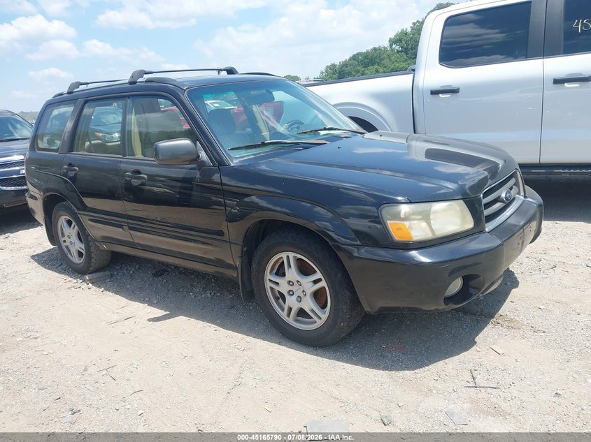 2005 Subaru Forester VIN JF1SG65665H704884 IAAI salvage auction — LEFT REAR, Clear (Kansas), sold $500 on 2026-07-22 (photo 1)