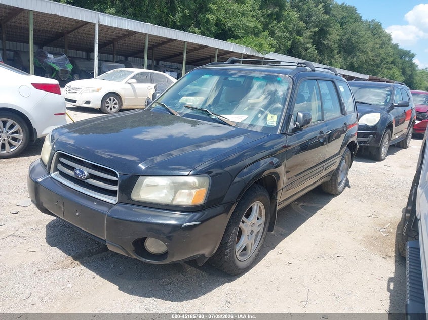 2005 Subaru Forester VIN JF1SG65665H704884 IAAI salvage auction — LEFT REAR, Clear (Kansas), sold $500 on 2026-07-22 (photo 2)