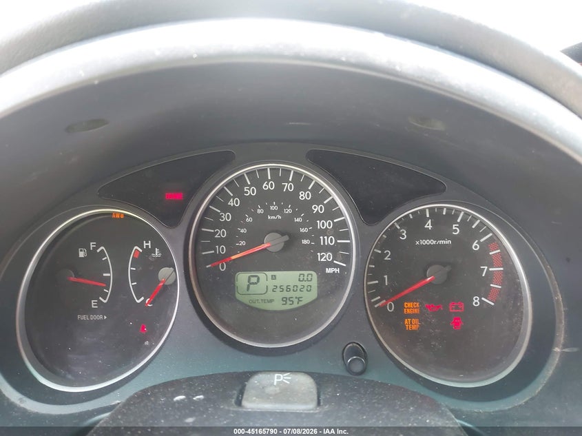 2005 Subaru Forester VIN JF1SG65665H704884 IAAI salvage auction — LEFT REAR, Clear (Kansas), sold $500 on 2026-07-22 (photo 7)