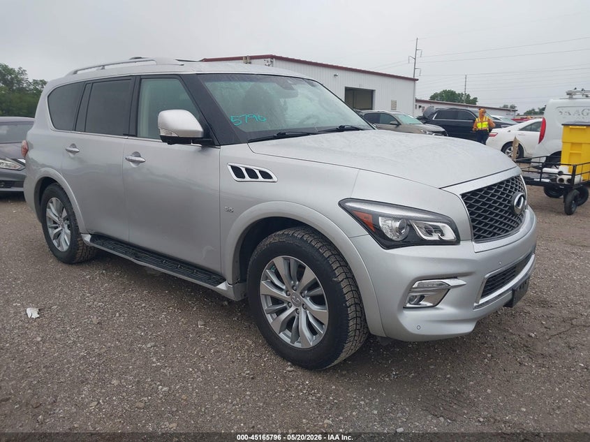 2017 Infiniti Qx80 VIN JN8AZ2NE2H9156756 — IAAI salvage auction photo