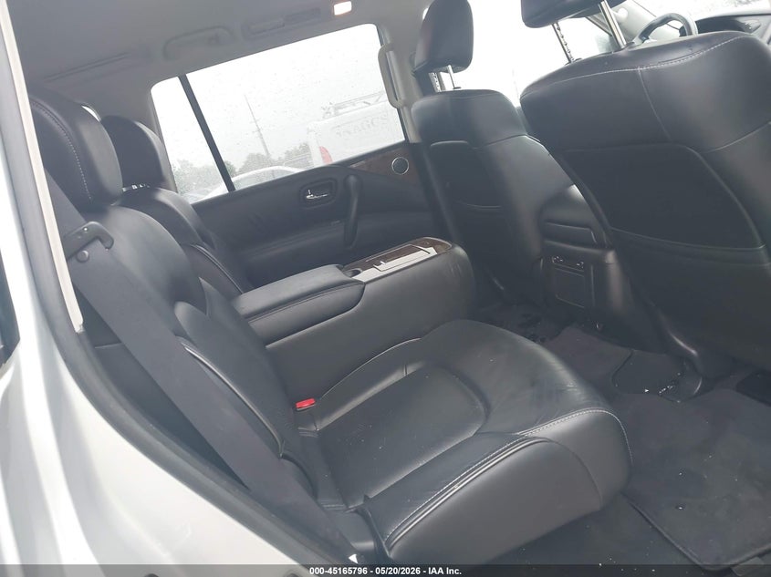 2017 Infiniti Qx80 VIN JN8AZ2NE2H9156756 IAAI salvage auction — HAIL, Clear (Missouri), sold $8,700 on 2026-08-10 (photo 8)