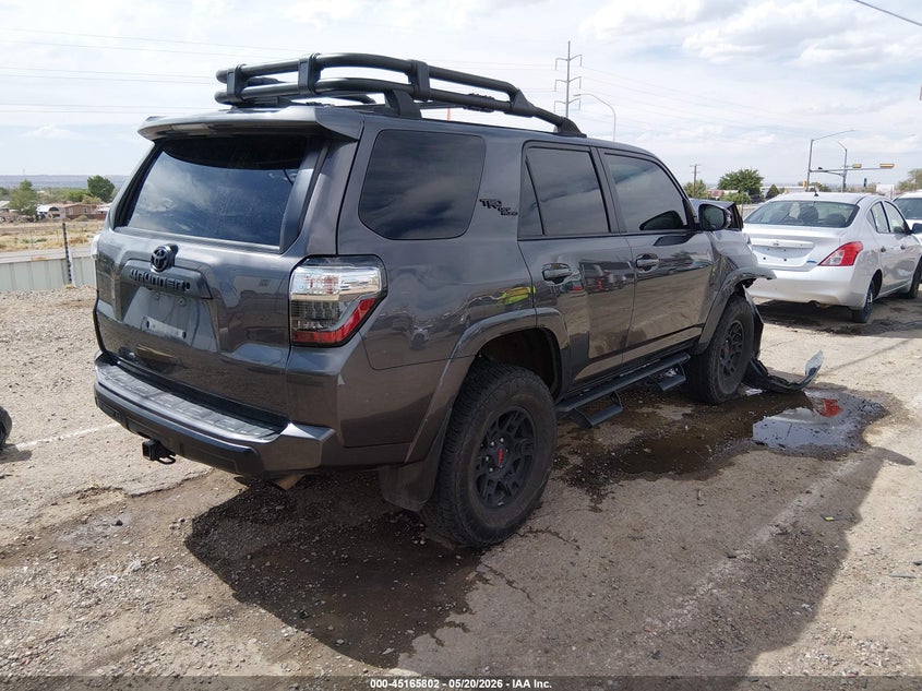 2019 Toyota 4runner VIN JTEBU5JR2K5665328 IAAI salvage auction — FRONT END, Salvage (New Mexico), sold $8,875 on 2026-07-06 (photo 4)