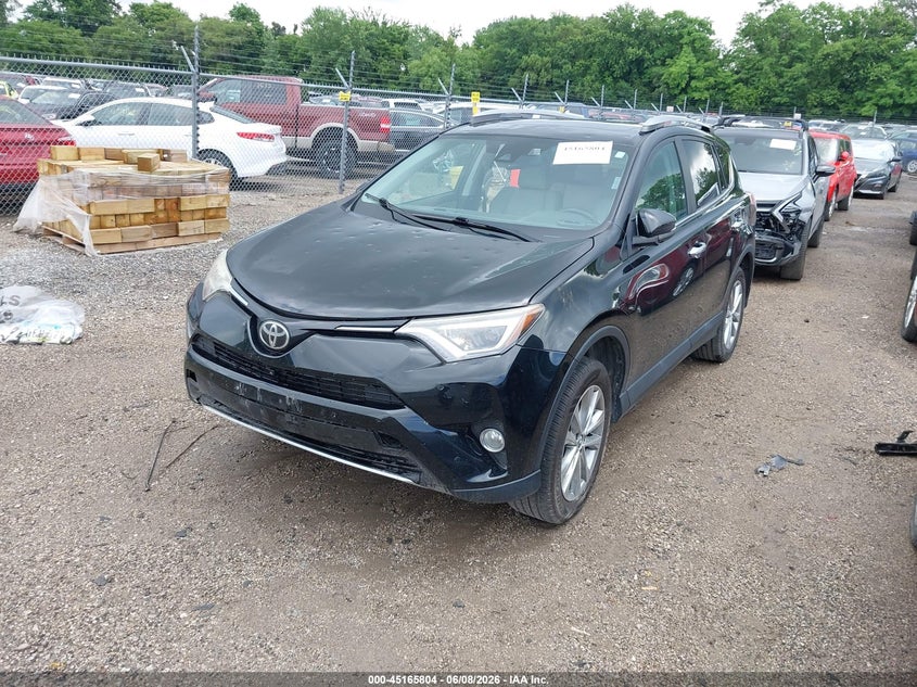 2017 Toyota Rav 4 VIN 2T3DFREV0HW619391 IAAI salvage auction — HAIL, Salvage Title, sold $6,300 on 2026-07-29 (photo 2)