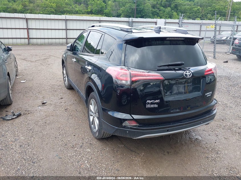 2017 Toyota Rav 4 VIN 2T3DFREV0HW619391 IAAI salvage auction — HAIL, Salvage Title, sold $6,300 on 2026-07-29 (photo 3)