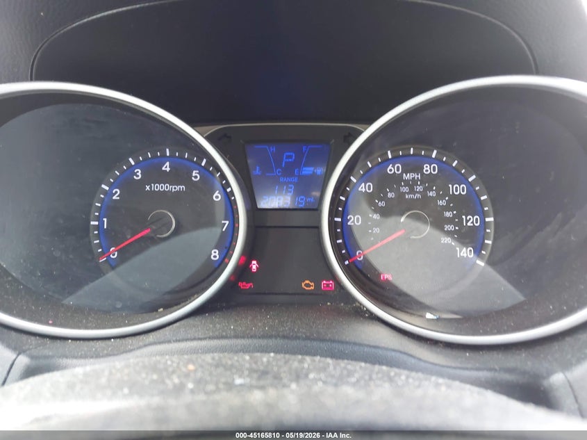 2012 Hyundai Tucson VIN KM8JU3AC9CU404054 IAAI salvage auction — LEFT FRONT, Clear (Florida), sold $1,125 on 2026-07-15 (photo 7)