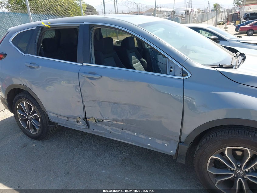 2021 Honda Cr-v VIN 5J6RW1H56MA013437 IAAI salvage auction — RIGHT SIDE, Salvage (California), sold $8,200 on 2026-07-29 (photo 6)