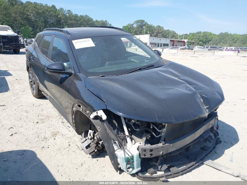 2024 Chevrolet Trax VIN KL77LJE27RC087443 IAAI salvage auction — FRONT END, Salvage (Georgia), sold $6,700 on 2026-07-28 (photo 1)