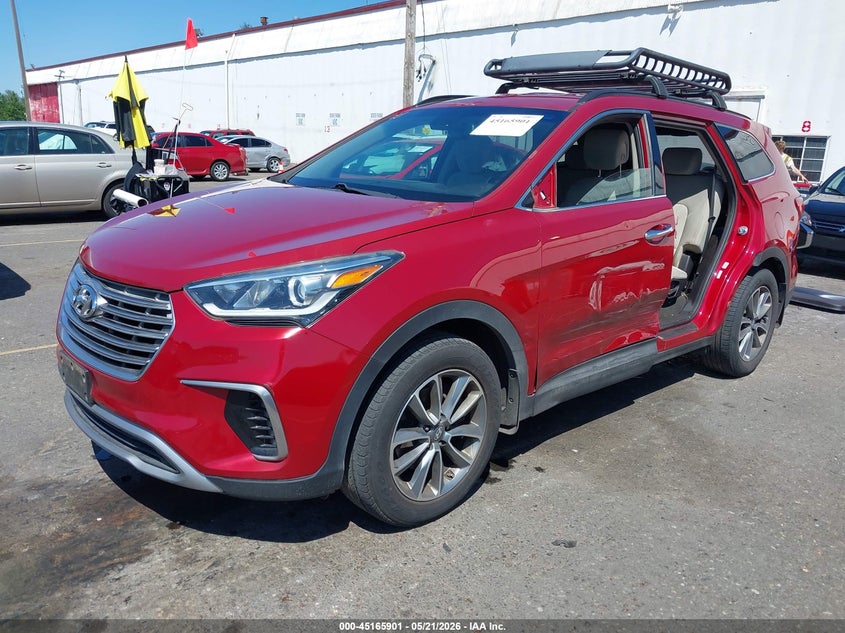 2017 Hyundai Santa fe VIN KM8SM4HFXHU187776 IAAI salvage auction — LEFT SIDE, Salvage (Oregon), sold $3,100 on 2026-07-23 (photo 2)