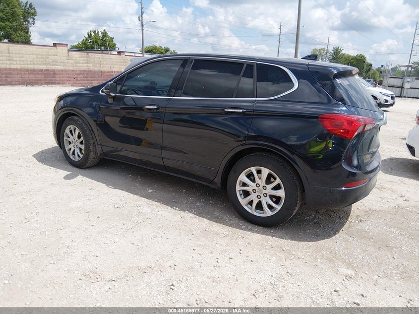 2020 Buick Envision VIN LRBFXBSAXLD210320 IAAI salvage auction — HAIL, Clear (Missouri), sold $2,450 on 2026-07-20 (photo 3)
