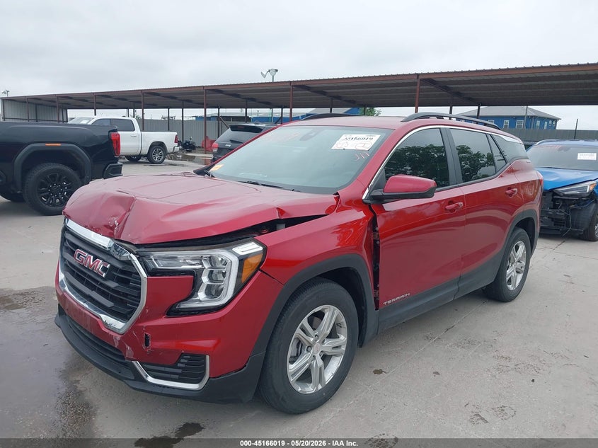 2024 Gmc Terrain VIN 3GKALMEG0RL261450 IAAI salvage auction — FRONT END, Original (Texas), sold $8,000 on 2026-07-29 (photo 2)