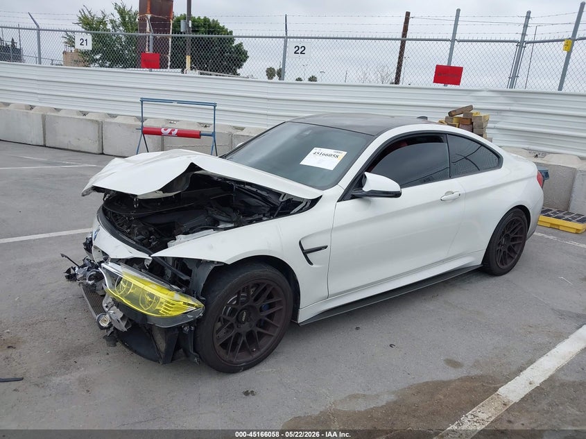 2015 BMW M4 VIN WBS3R9C57FK334403 IAAI salvage auction — FRONT END, Salvage (Montana), sold $7,500 on 2026-07-22 (photo 2)