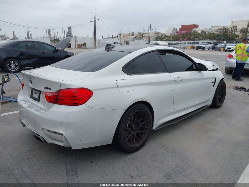 2015 BMW M4 VIN WBS3R9C57FK334403 IAAI salvage auction — FRONT END, Salvage (Montana), sold $7,500 on 2026-07-22 (photo 4)