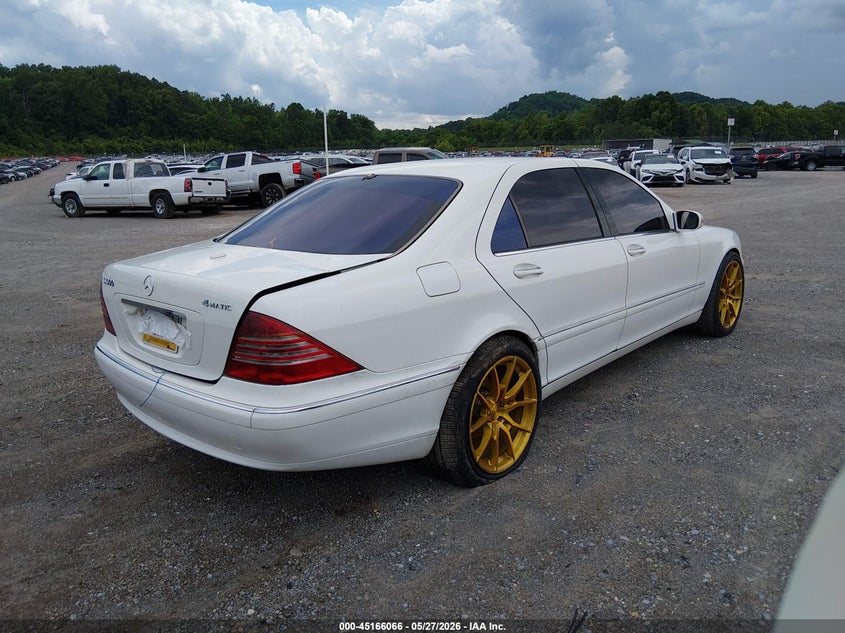 2005 Mercedes-benz VIN WDBNG84J75A449212 IAAI salvage auction — NORMAL WEAR, Clear (Tennessee), sold $625 on 2026-07-15 (photo 4)