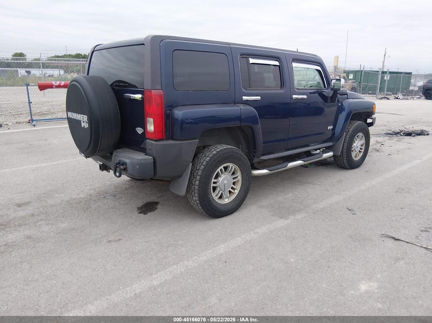 2008 Hummer H3 VIN 5GTEN13L388120741 IAAI salvage auction — HAIL, Salvage (Missouri), sold $7,625 on 2026-07-07 (photo 4)