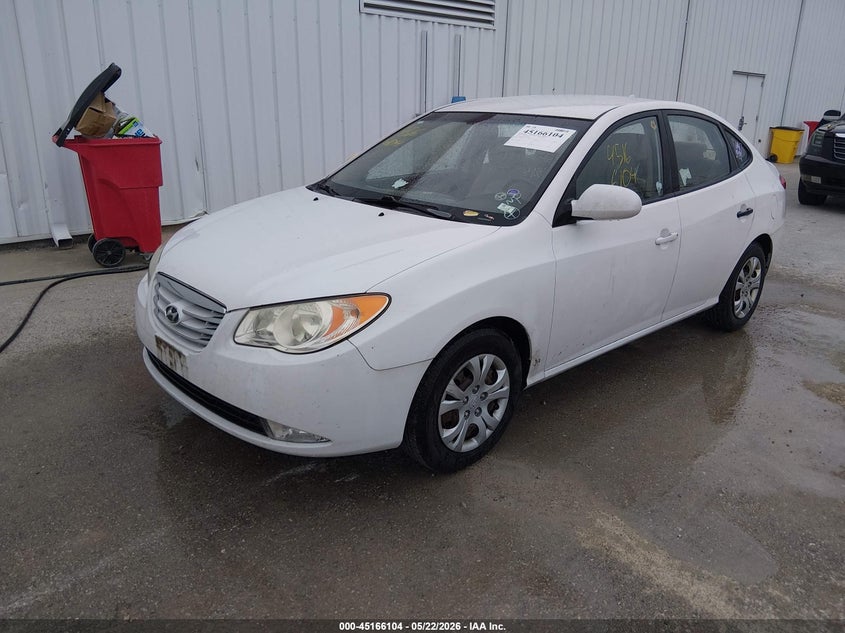 2010 Hyundai Elantra VIN KMHDU4AD2AU838289 IAAI salvage auction — NORMAL WEAR, Repossessed (Missouri), sold $675 on 2026-07-07 (photo 2)