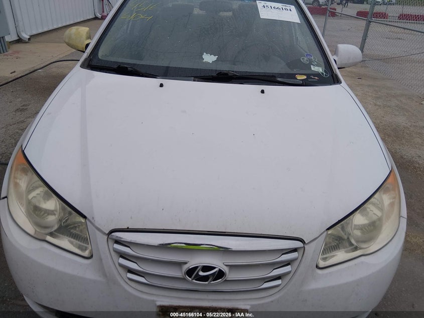 2010 Hyundai Elantra VIN KMHDU4AD2AU838289 IAAI salvage auction — NORMAL WEAR, Repossessed (Missouri), sold $675 on 2026-07-07 (photo 6)