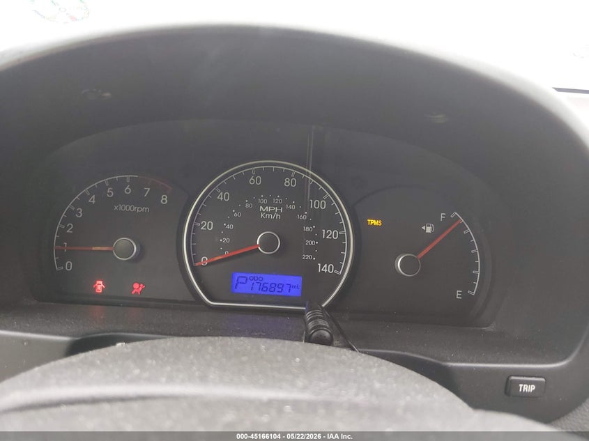 2010 Hyundai Elantra VIN KMHDU4AD2AU838289 IAAI salvage auction — NORMAL WEAR, Repossessed (Missouri), sold $675 on 2026-07-07 (photo 7)