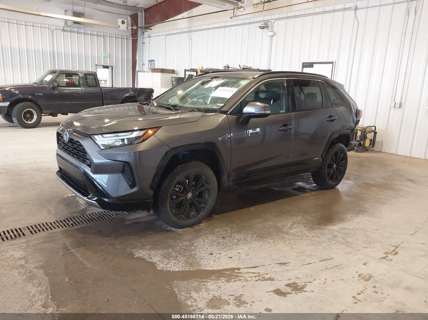 2022 Toyota Rav 4 VIN 4T3T6RFV6NU079387 IAAI salvage auction — REAR END, Salvage (Utah), sold $12,100 on 2026-07-29 (photo 2)