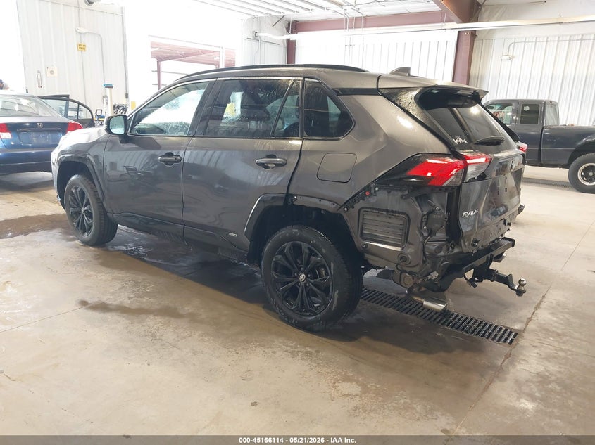 2022 Toyota Rav 4 VIN 4T3T6RFV6NU079387 IAAI salvage auction — REAR END, Salvage (Utah), sold $12,100 on 2026-07-29 (photo 3)