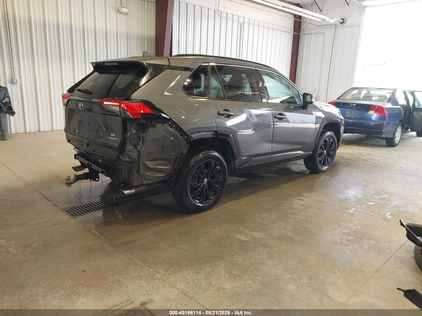 2022 Toyota Rav 4 VIN 4T3T6RFV6NU079387 IAAI salvage auction — REAR END, Salvage (Utah), sold $12,100 on 2026-07-29 (photo 4)