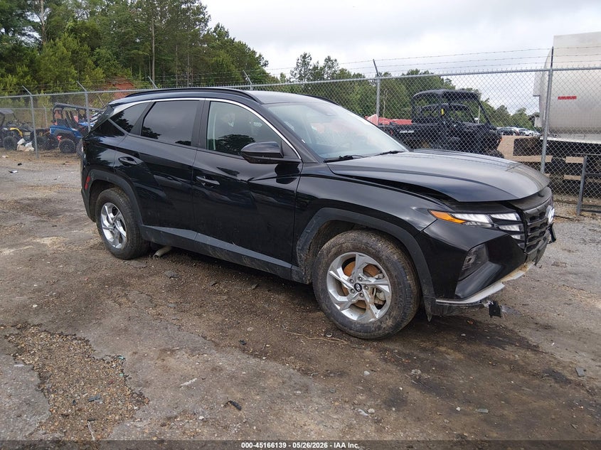 2024 Hyundai Tucson VIN 5NMJBCDE7RH338904 IAAI salvage auction — FRONT & REAR, Salvage (Mississippi), sold $4,600 on 2026-07-09 (photo 1)