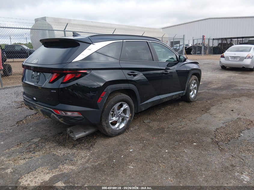 2024 Hyundai Tucson VIN 5NMJBCDE7RH338904 IAAI salvage auction — FRONT & REAR, Salvage (Mississippi), sold $4,600 on 2026-07-09 (photo 4)