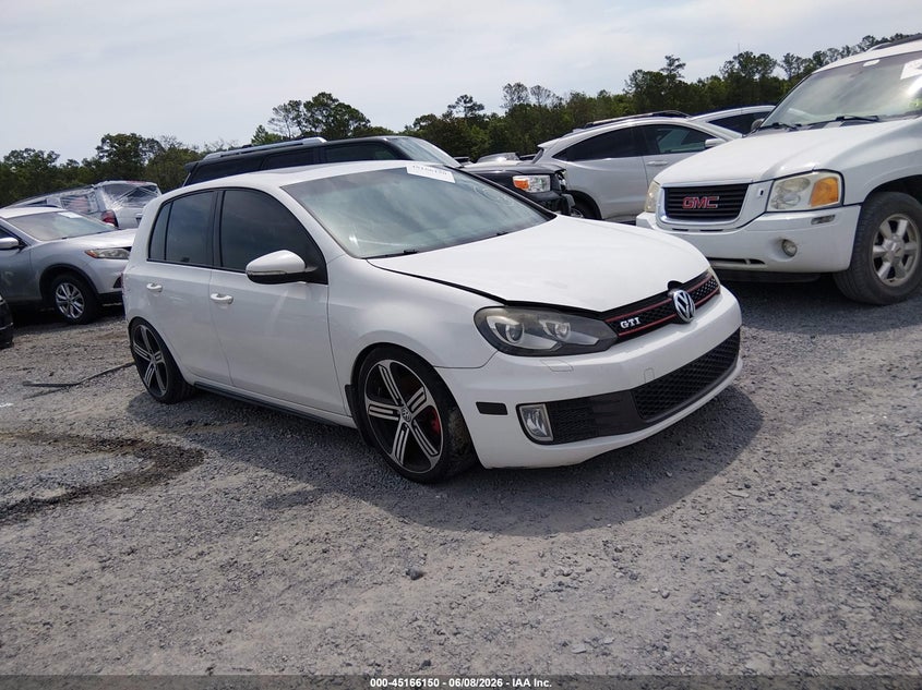 2011 Volkswagen Gti VIN WVWGV7AJ8BW115459 IAAI salvage auction — RIGHT REAR, Clear (South Carolina), sold $1,650 on 2026-07-14 (photo 1)