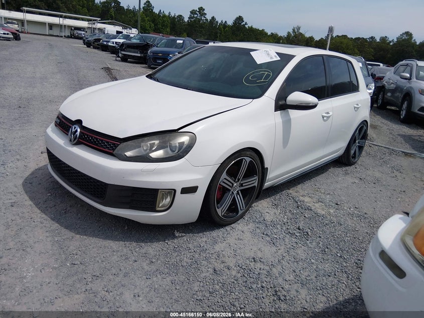 2011 Volkswagen Gti VIN WVWGV7AJ8BW115459 IAAI salvage auction — RIGHT REAR, Clear (South Carolina), sold $1,650 on 2026-07-14 (photo 2)